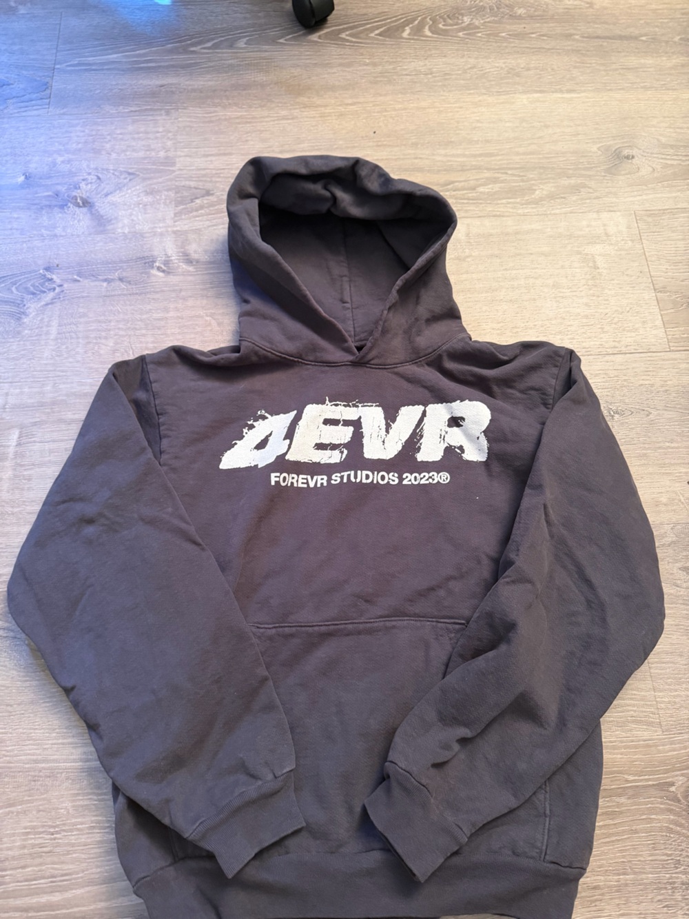 Black Graphic Hoodie